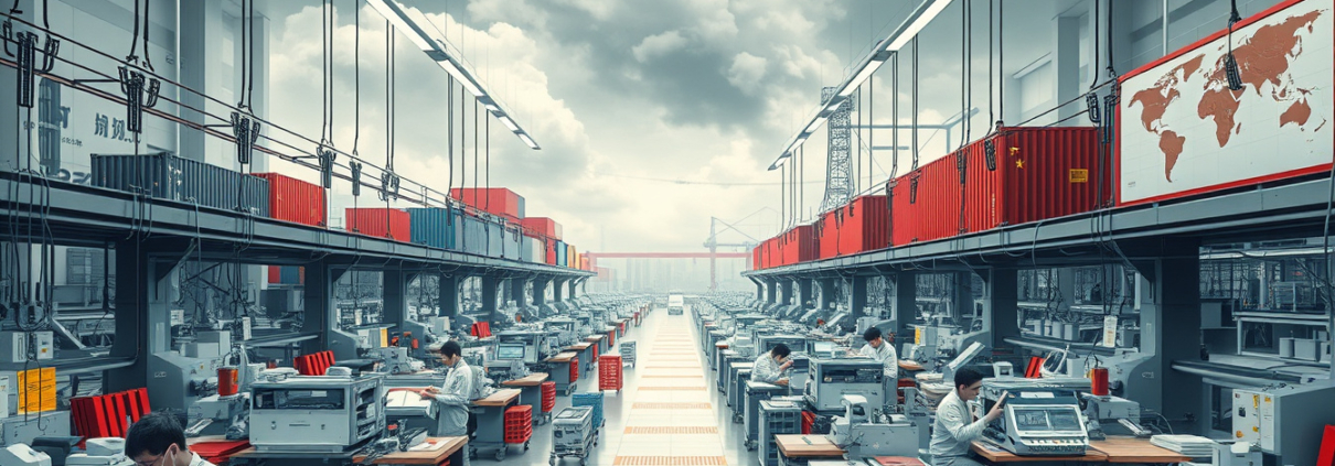 China's Manufacturing Sector Struggles: NBS PMI Reports Woes Amid Trade Talks and Economic Uncertainty
