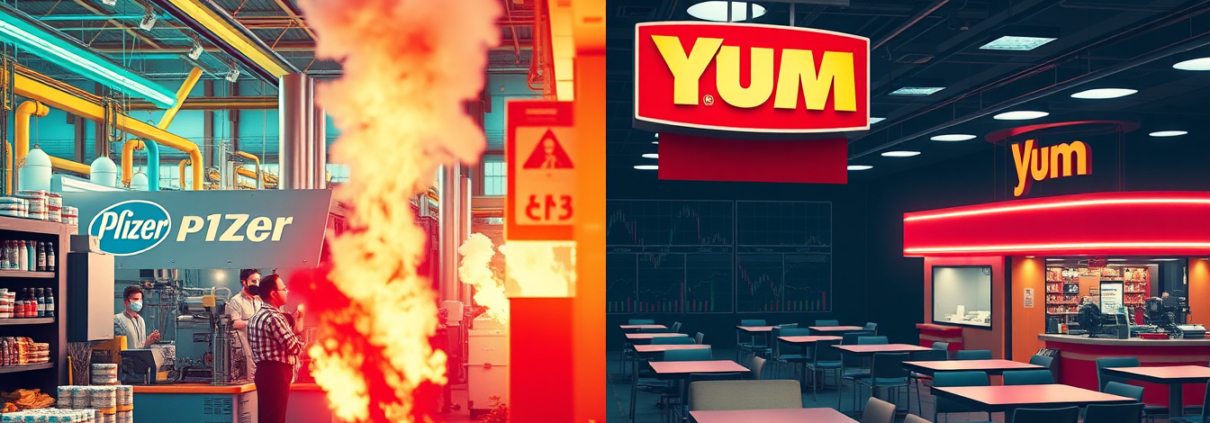 S&P 500 Pre-Market Insights: Pfizer's Profit Surge vs. Yum Brands' US Sales Struggles