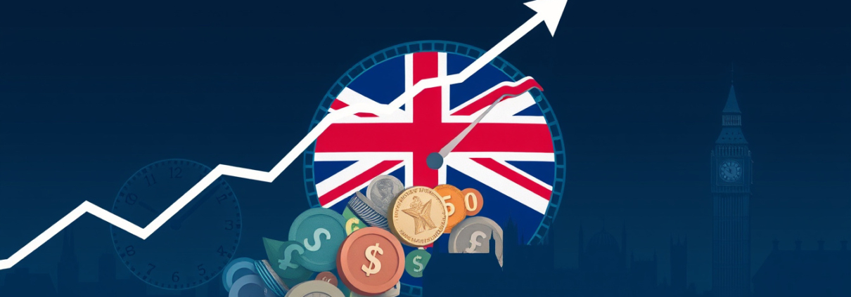 UK Inflation Surges, Reshaping BoE Rate Expectations: Will GBP/USD Break $1.35?