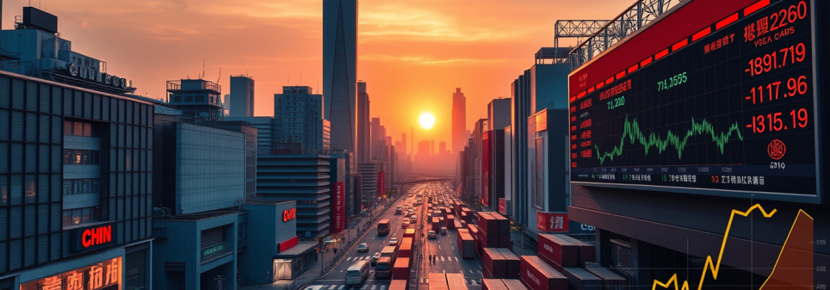 China Faces Rising Deflation Fears Amid Weak Trade Data as Markets React Positively