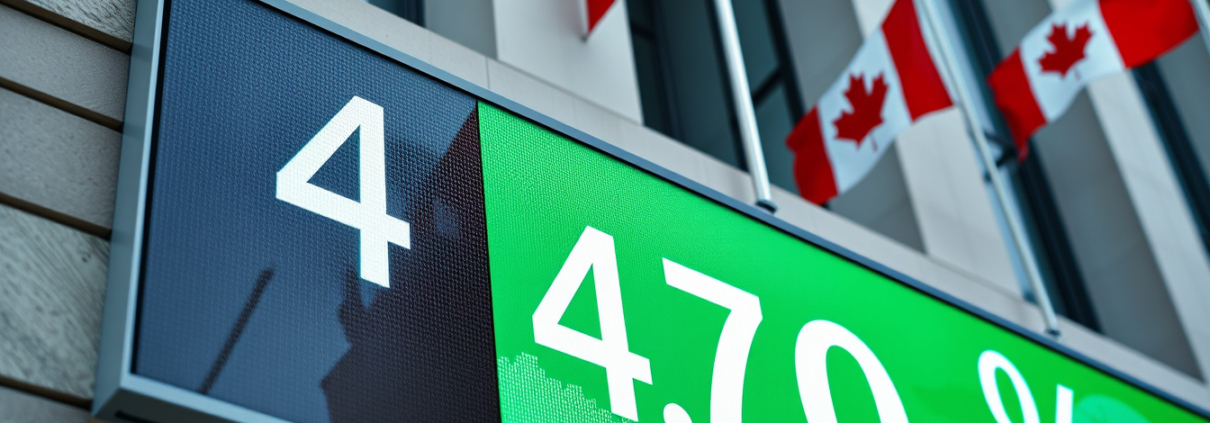 Major Banks Lower Prime Rate to 4.70%: What It Means for Canadians Following Central Bank's Cut