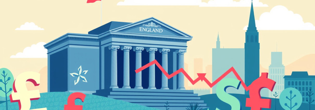 UK Economy Stalls: BoE's Rate-Cut Challenge and GBP/USD Response
